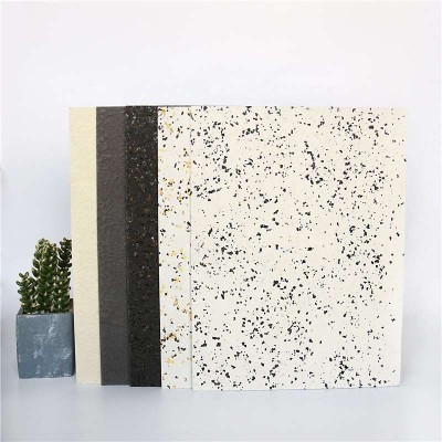 Hotel Interior Exterior Flexible Artifical Granite Wall Tiles