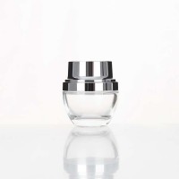 Glass Jar Cream 30g Cosmetic Packaging Glass Jar For Face Cream