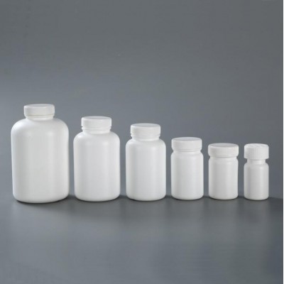 100ml 120ml 150ml 200ml White Manufacturer Custom Plastic Pe Medicine Pill Bottle With Screw Caps